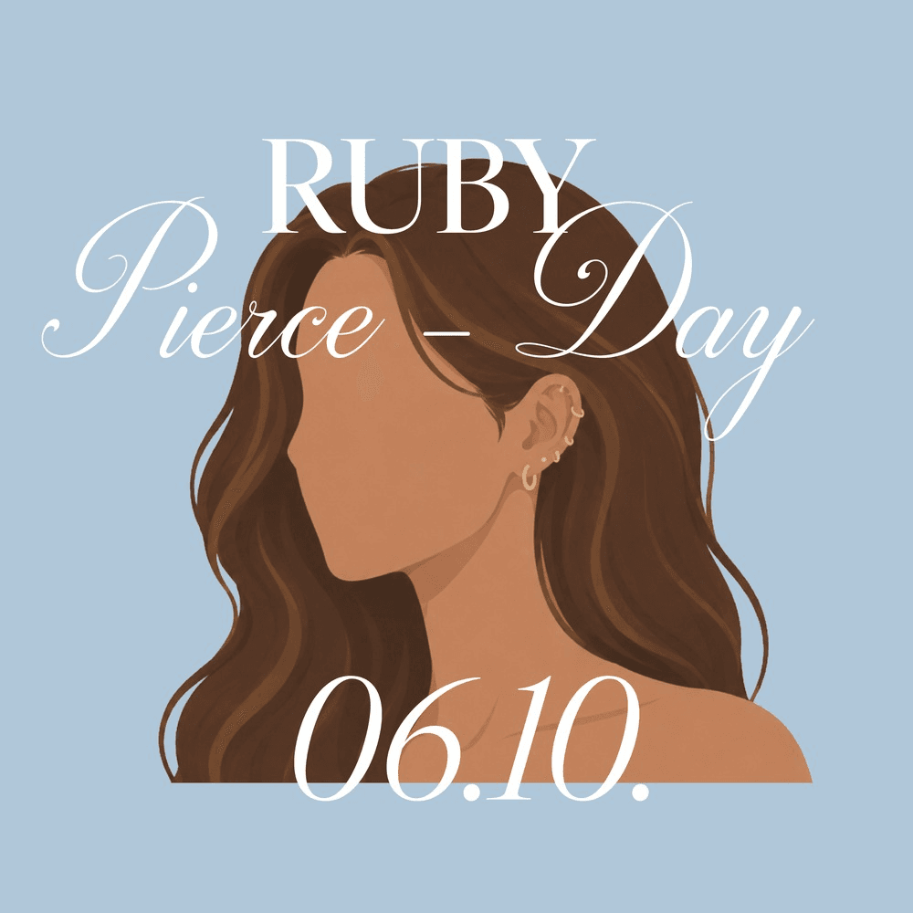 Piercing Collect Days · Start am Ruby Pierce-Day, jeden ersten Dienstag bis Freitag bei deinem Juwelier