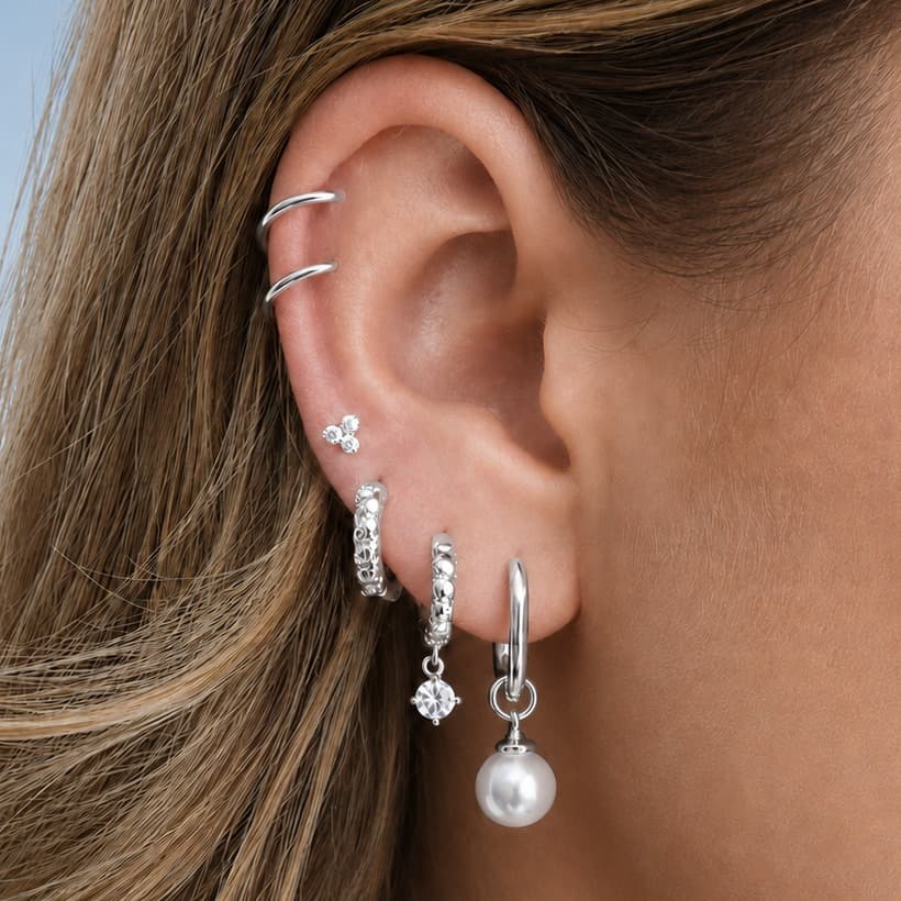 Ear Stack im passenden Metallton